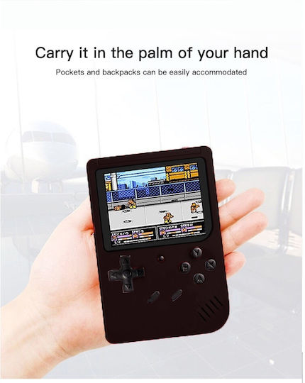 Rantime Mini Portable Console 400 Games 2 Players Black