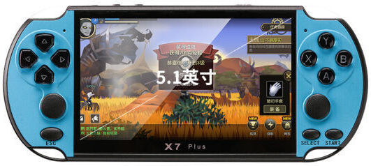 Gameplayer Console Foxmag24 X7 Plus 8 Gb 1000 Installed Games Black