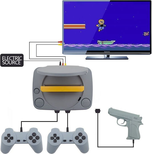 Video Console Set 2 Gamepads Adapter Tv Playback Included Matheus