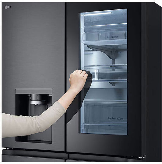 LG 638lt NoFrost Î179.2xL91.4xA72.9cm. Negru GMG960EVEE