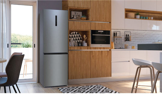 Gorenje 304лт NoFrost В186xШ59xД59.5см. Inox N619EAXL4
