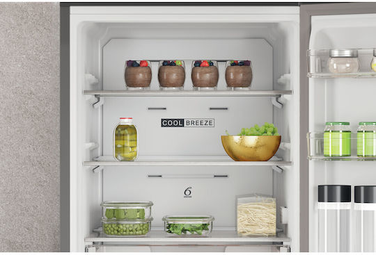 Whirlpool Ψυγειοκαταψύκτης 335lt Total NoFrost Υ191.2xΠ59.6xΒ67.8εκ. Inox W7X 82O OX