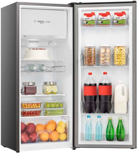 Hisense Frigider cu o ușă 165lt Î126.5xL51.5xA51.4cm. Inox RR220D4BDE