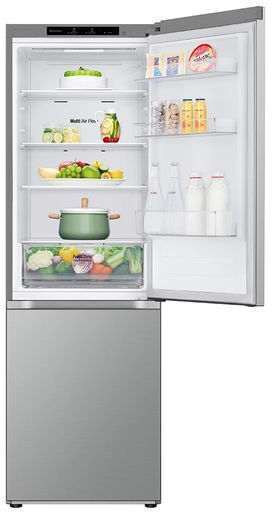LG Kühl-Gefrierkombination 344Es Total NoFrost H186xB59.5xT68.2cm. Inox GBV21L0EPY