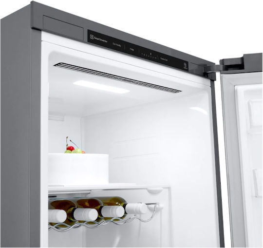 LG Ψυγείο Συντήρησης 386lt Υ185xΠ59xΒ70.7εκ. Inox GLT51PZGSZ