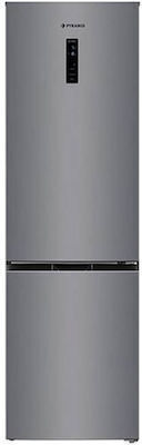 Pyramis Ψυγειοκαταψύκτης 347lt NoFrost Υ195xΠ60xΒ68.5εκ. Inox FSN 195
