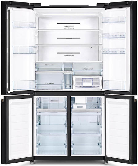 Hitachi 569lt Total NoFrost Î184xL90xA72cm. Negru R-WB640VRU0-1 GBK
