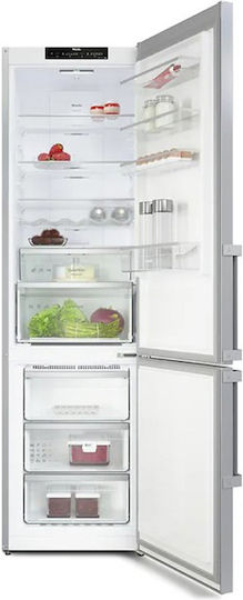 Miele Ψυγειοκαταψύκτης 368lt NoFrost Υ203xΠ60xΒ66εκ. Inox KFN 4494 ED
