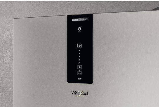 Whirlpool Ψυγειοκαταψύκτης 335lt Total NoFrost Υ191.2xΠ59.6xΒ67.8εκ. Inox W7X 82O OX H