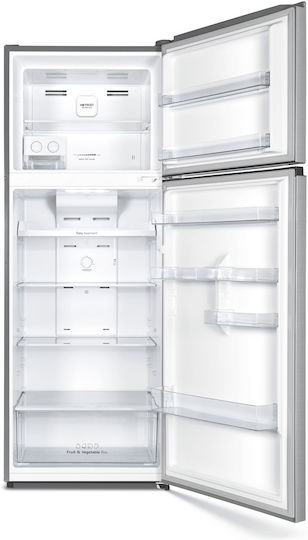 Inventor Kühlschrank mit Doppeltür 467Es Total NoFrost H185xB70.4xT68.6cm. Inox DPB18570INL