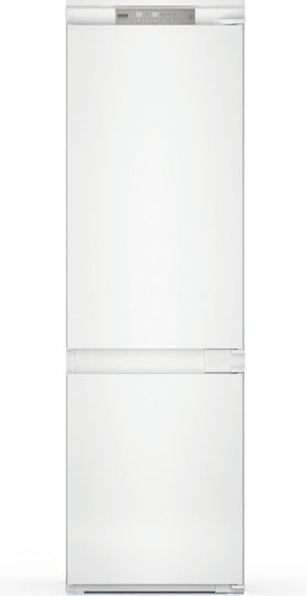 Whirlpool Εντοιχιζόμενος Ψυγειοκαταψύκτης 250lt Total NoFrost Υ177xΠ54xΒ54.5εκ. Λευκός WHC18 T573
