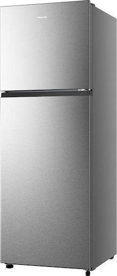 Hisense Ψυγείο Δίπορτο 249lt NoFrost Υ167.6xΠ56.7xΒ55εκ. Inox RT327N4ACF