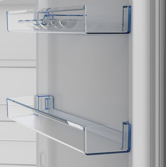 Beko Kühl-Gefrierkombination 316Es NoFrost H186.5xB59.5xT66.3cm. Inox B1RCNE364G