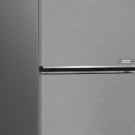 Beko Combină frigorifică 316lt NoFrost Î186.5xL59.5xA66.3cm. Inox B5RCNE365HXB