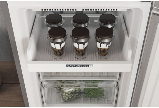 Whirlpool Combină frigorifică 367lt Total NoFrost Î202.7xL59.6xA67.8cm. Inox W7X 92O OX H