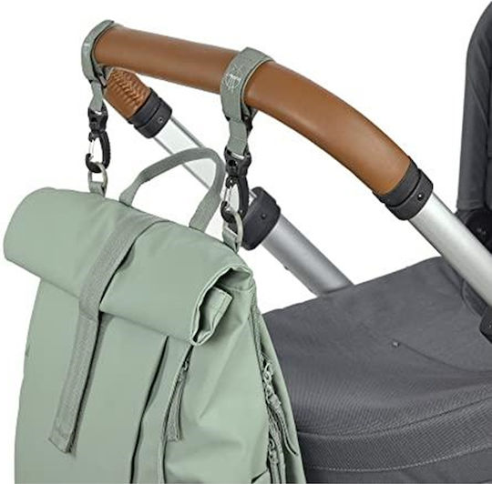 Laessig Backpack Diaper Bag Rolltop Multicolour