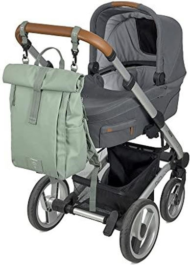 Laessig Backpack Diaper Bag Rolltop Multicolour