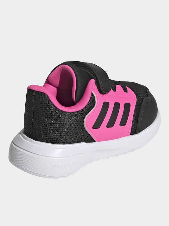 Tensaur TENSAUR RUN 3.0 EL Kids Sports Shoes Running with Hoop & Loop Closure Black
