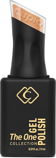 Cupio The One Ημιμόνιμο Βερνίκι Νυχιών Hazel Peach 15ml 15ml