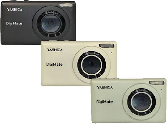 Yashica DigiMate Compact Φωτογραφική Μηχανή 8MP Μπεζ
