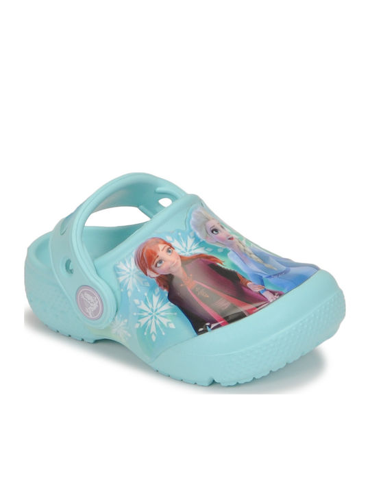 Frozen Children's Anatomical Beach Shoes Light Blue
