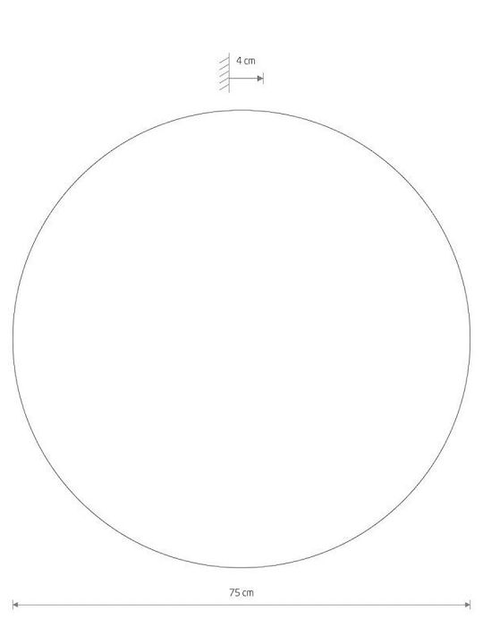 Nowodvorski Lumină de exterior montată pe perete LED 22W 75x4εκ.