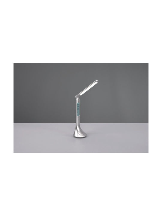 Trio Lighting Rechargeable LED Office Lamp Bluetooth in Gray Color