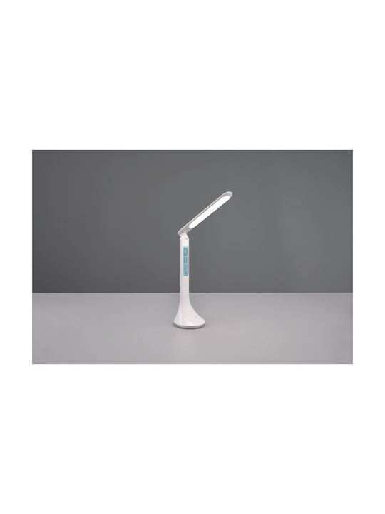 Trio Lighting Rechargeable LED Office Lamp Bluetooth in Gray Color