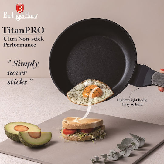 Berlinger Haus Cookware Set from Aluminum Matt Blue with Non-stick Interior Coating 5 Pieces