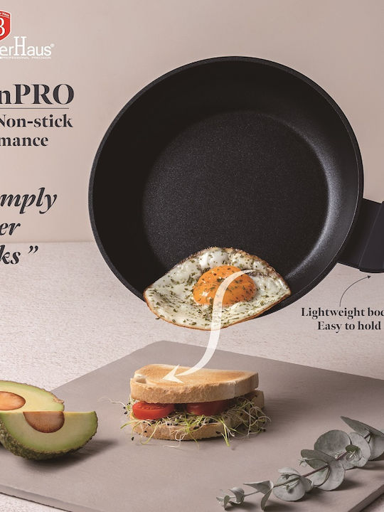Berlinger Haus Cookware Set Made of Aluminum Matt Blue with Non-Stick Coating 6 Pieces