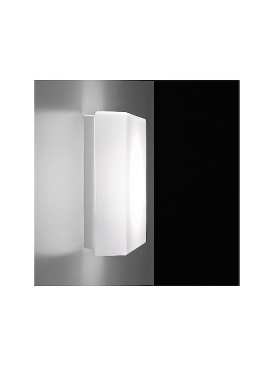 Zafferano Πλαφονιέρα Οροφής 32εκ. Λευκή με Ενσωματωμένο LED