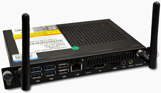Hushida M12U-OPS Mini PC (Core i5-12450H/8GB DDR4/256GB SSD/W11 Pro)