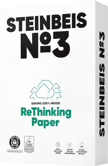 Steinbeis Druckpapier A4 500gr/m² 1x500 Blätter Blau