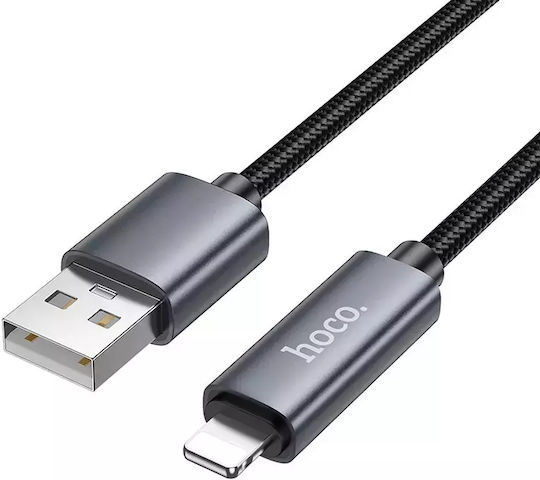 Hoco USB-C to Lightning Cable 18W Μαύρο 1m HOC-645553