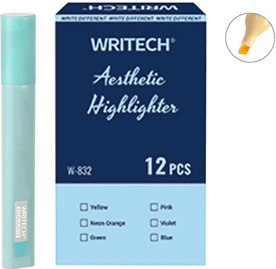 Writech Μαρκαδόρος Υπογράμμισης Turquoise 0.5mm