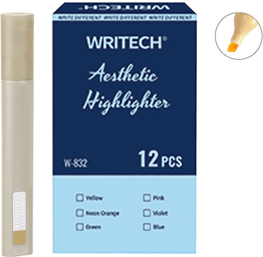 Writech Aesthetict Μαρκαδόρος Υπογράμμισης Πλακέ 0.5 Mm-0.7mm Moss 548114