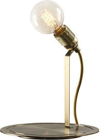 Table Lamp Base 1xE27 Gold Ø23cm Speak Up Di101693 Ebb&flow Di101693 Gold