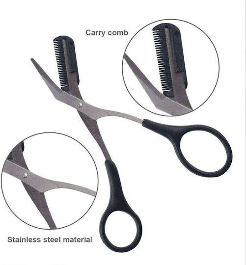 Yarong Make-up Zubehör Pflegeset Für Augenbrauen 5 Stück Schwarz