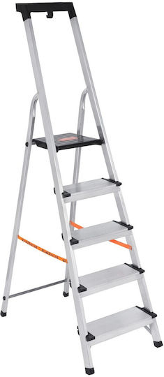 Palbest Ladder Aluminum with 4+1 Steps