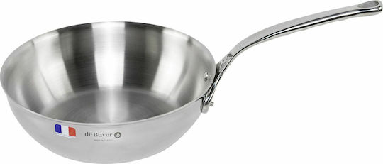 De Buyer Τηγάνι Ανοξείδωτο Διαμέτρου Ø20cm