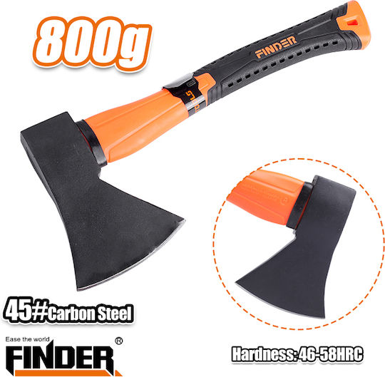 Finder 191333 Topor Distrugere Greutate 600gr cu mâner din plastic
