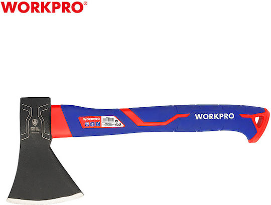 WorkPro WP241043 Axe Weight 600g with Fiberglass Handle