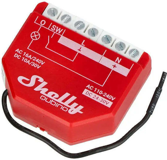 Shelly Qubino Z-Wave 1PM Intelligenter Schalter 1 Kanal Wi-Fi Z-Wave & RF 16A