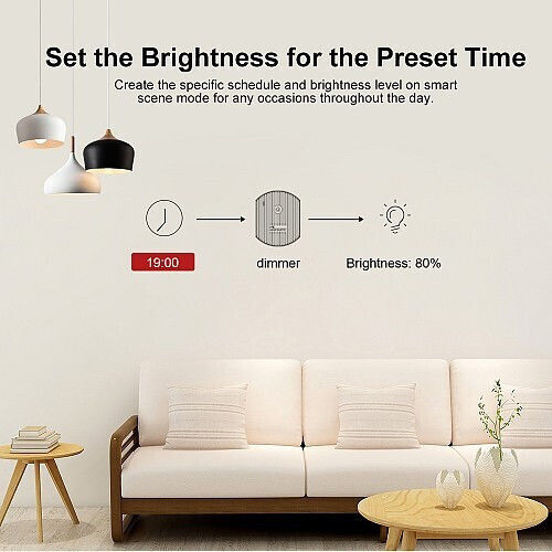 Sonoff Intelligenter Schalter Dimmer Wi-Fi & RF 10A
