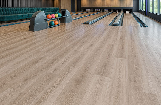 Newplan Σετ Πλαστικό Δάπεδο Βινυλίου Gluedown 55 LVT με 15 Λωρίδες