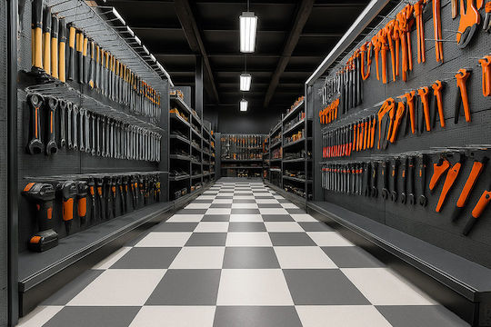 Newplan Pardoseală din Plastic PVC 0.6mm în Rolă cu Lățime 2m (preț pe m²)