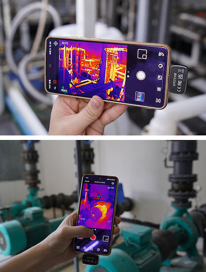 Uni-T Handheld Thermal Camera for Mobile -20°C-550°C UTi721M
