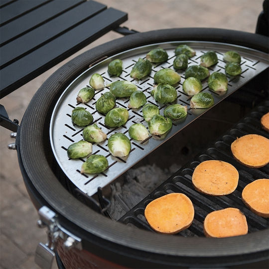 Kamado Joe BJ-HSSCGFV Non-Stick - Antiaderent Placă de copt cu Suprafață din Inox Flat
