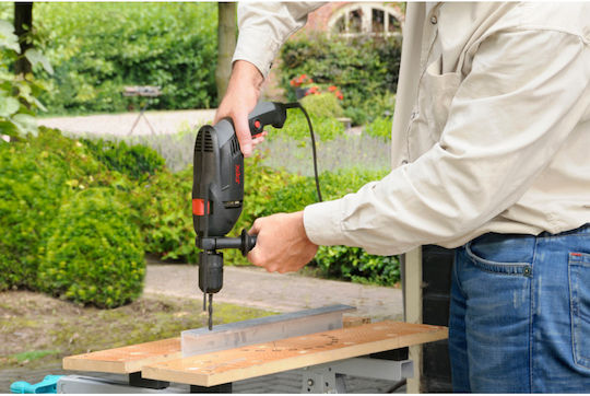 Skil F0151021AD Schlag Bohrer 850W mit Koffer und mit Satz mit 22 Bohrern & Satz mit 10 Schraubendrehern