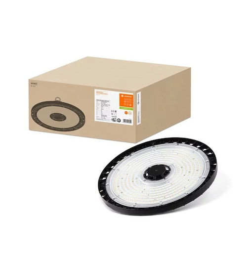 Ledvance Commercial Bell Light 190W Natural White 27000lm with Built-in LED Black